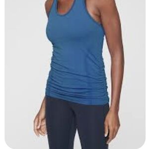 Athleta Speedlight Blue Tank Size Large